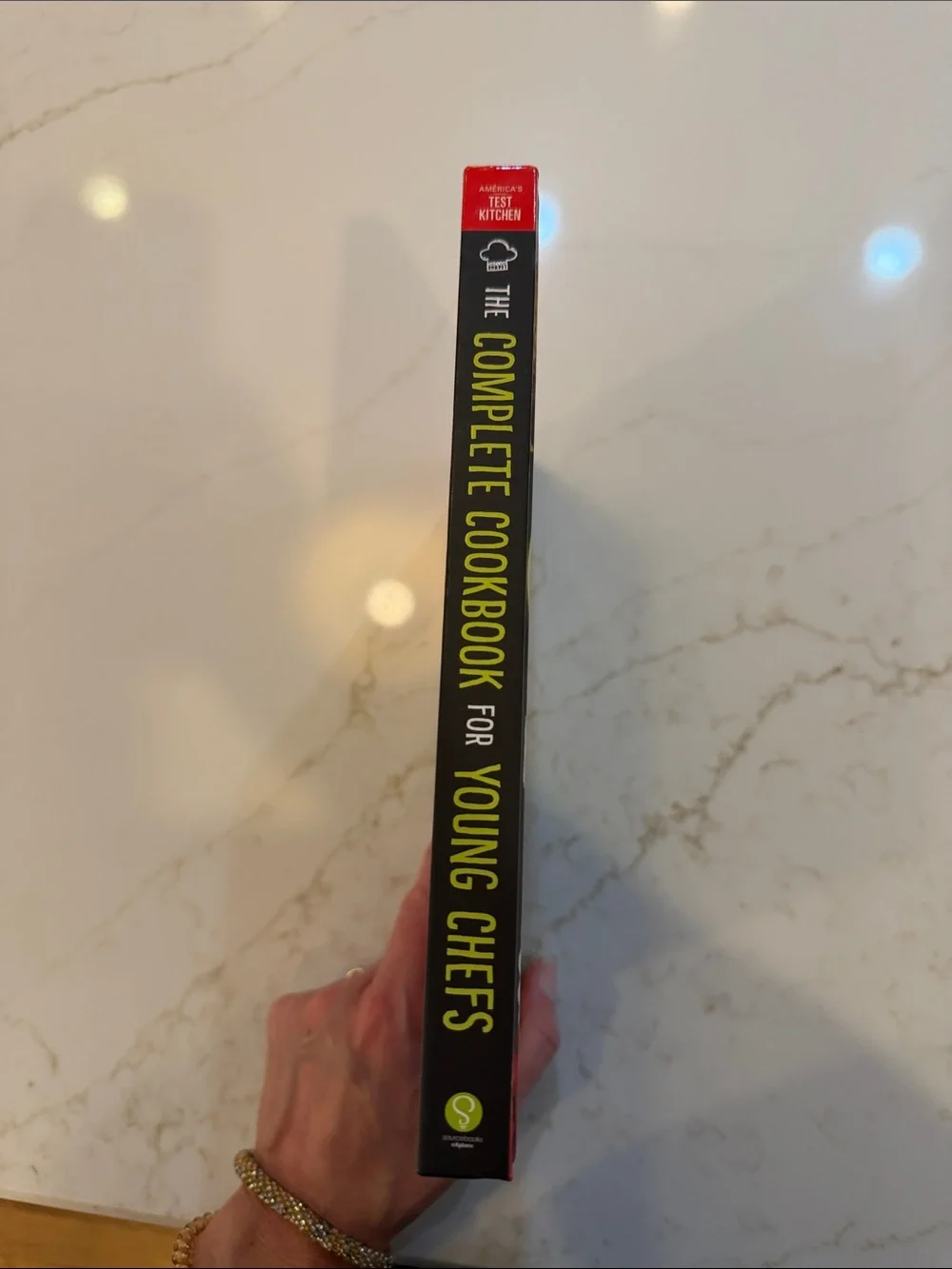 The Complete Cookbook for Young Chefs - Black.  New without tags.